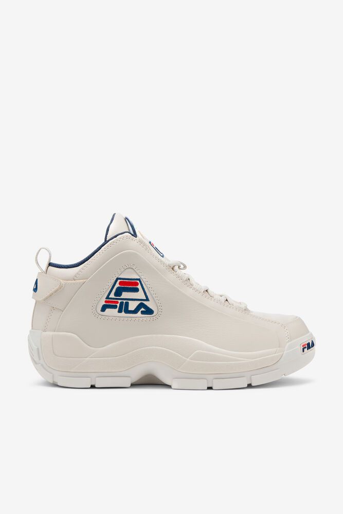 Fila Trainers Mens White Grant Hill 2 Cement - Ireland 95841-UTHV